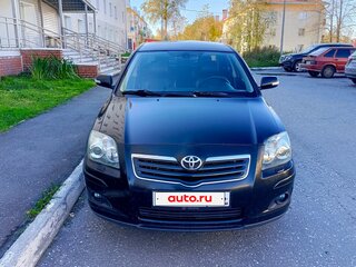 2007 Toyota Avensis II Рестайлинг, чёрный, 830000 рублей, вид 2