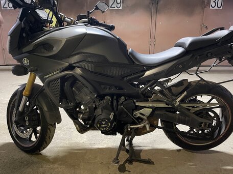 2015 Yamaha MT-09 Tracer (FJ-09), серый, 670000 рублей, вид 4
