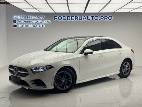 2022 Mercedes-Benz A-Класс 180 IV (W177), белый, 1950000 рублей, вид 1