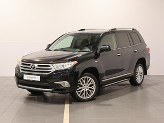 2012 Toyota Highlander II (XU40) Рестайлинг, чёрный, 1989000 рублей, вид 2