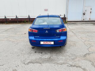 2011 Mitsubishi Lancer X Рестайлинг, синий, 700000 рублей, вид 2
