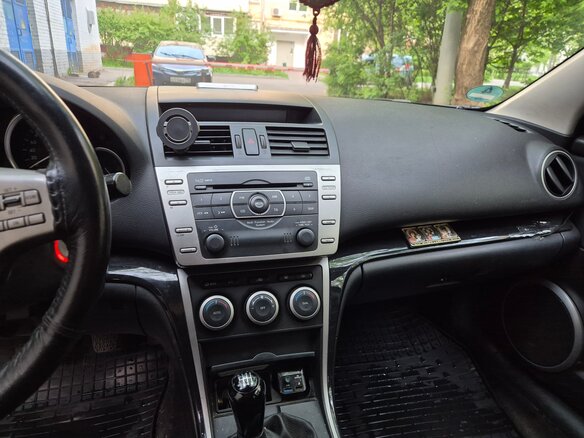 2008 Mazda 6 II (GH), чёрный, 749999 рублей - вид 7