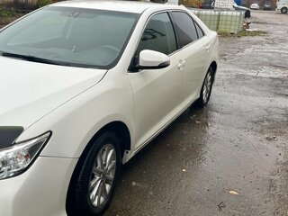 2014 Toyota Camry VII (XV50), белый, 1310000 рублей, вид 5