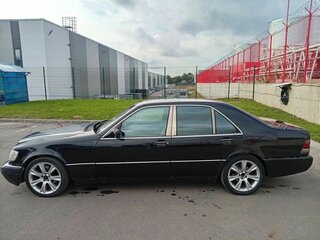 1991 Mercedes-Benz S-Класс 300 III (W140), чёрный, 400000 рублей, вид 5