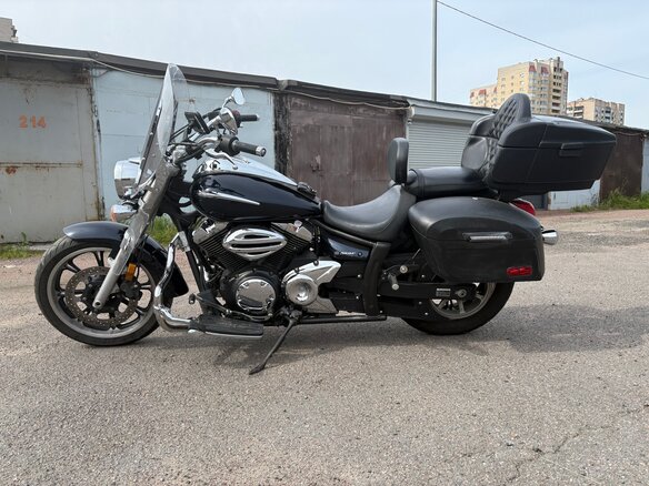 2009 Yamaha XVS950, синий, 650000 рублей - вид 4