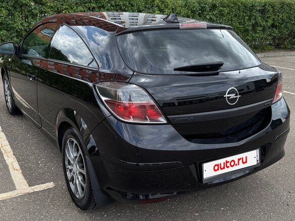 2010 Opel Astra GTC H Рестайлинг, чёрный, 590000 рублей - вид 10