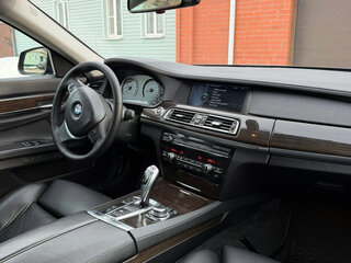 2011 BMW 7 серии Long 750Li xDrive V (F01/F02/F04), синий, 1400000 рублей, вид 3