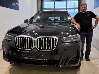 2021 BMW X3 30d xDrive III (G01) Рестайлинг, чёрный, 5200000 рублей, вид 2