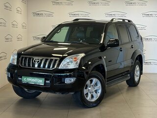 2008 Toyota Land Cruiser Prado 5-speed 120 Series Рестайлинг, чёрный, 1850000 рублей, вид 1