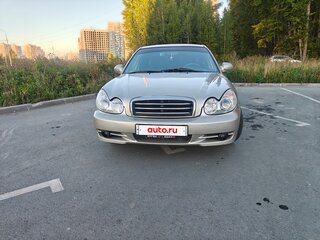 2005 Hyundai Sonata ТагАЗ IV (EF) Рестайлинг, бежевый, 420000 рублей, вид 3