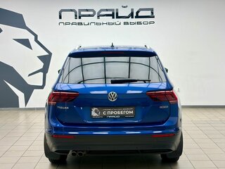 2018 Volkswagen Tiguan II, синий, 2490000 рублей, вид 4