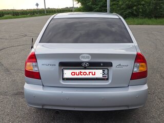 2008 Hyundai Accent ТагАЗ II, серебристый, 380000 рублей, вид 4
