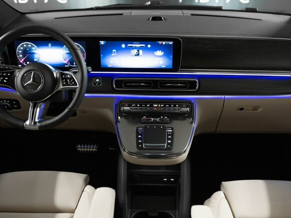 2026 Mercedes-Benz V-Класс 300 d экстра длинный III (W447) Рестайлинг 2, чёрный - вид 13