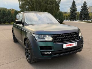 2017 Land Rover Range Rover IV, синий, 4750000 рублей, вид 4