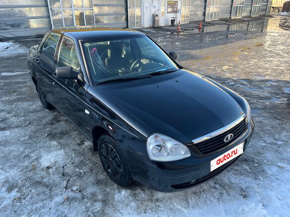 2012 Lada (ВАЗ) Priora I, чёрный, 277000 рублей - вид 2