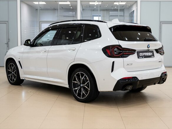 2021 BMW X3 20d xDrive III (G01) Рестайлинг, белый, 6800000 рублей - вид 1