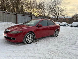 2005 Mazda 6 I (GG) Рестайлинг, красный, 420000 рублей, вид 1