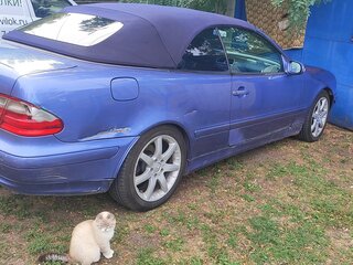 1999 Mercedes-Benz CLK-Класс 320 I (W208), фиолетовый, 980000 рублей, вид 3
