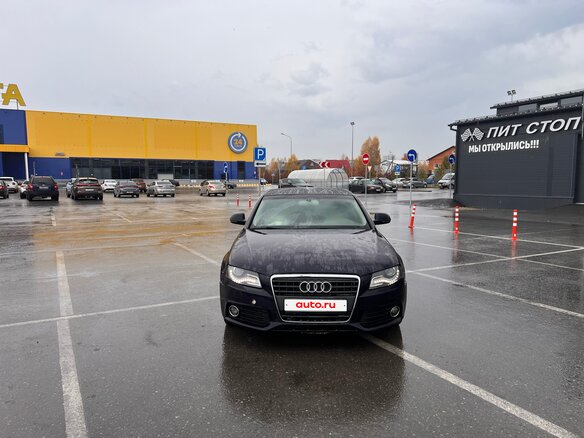 2008 Audi A4 IV (B8), синий, 890000 рублей - вид 1