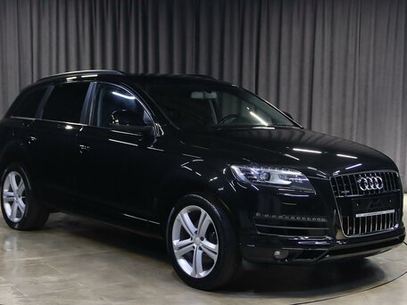 2012 Audi Q7 I (4L) Рестайлинг, чёрный, 1799000 рублей, вид 3