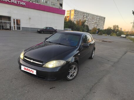 2007 Chevrolet Lacetti I, чёрный, 330000 рублей, вид 1