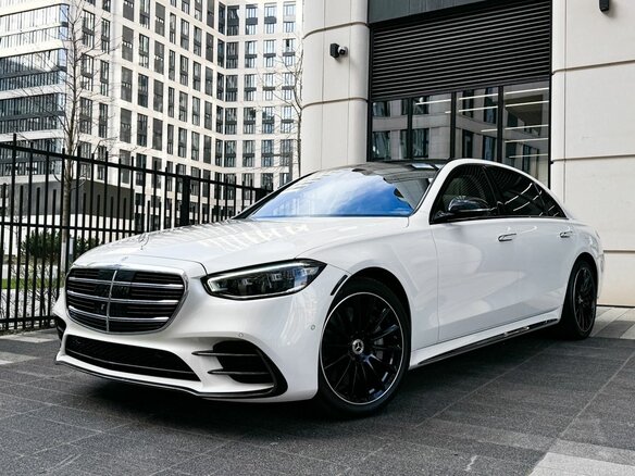 2023 Mercedes-Benz S-Класс 580 e Long 4MATIC VII (W223), белый - вид 10