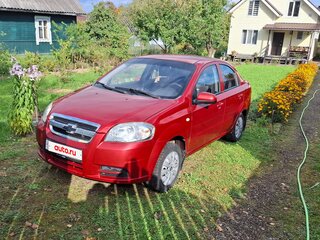 2010 Chevrolet Aveo I Рестайлинг, красный, 320000 рублей, вид 2