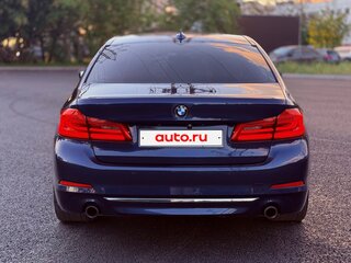 2018 BMW 5 серии 520d VII (G30/G31/G38), синий, 2190000 рублей, вид 4