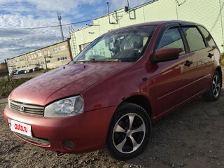 2009 Lada (ВАЗ) Kalina I, красный, 220000 рублей, вид 1
