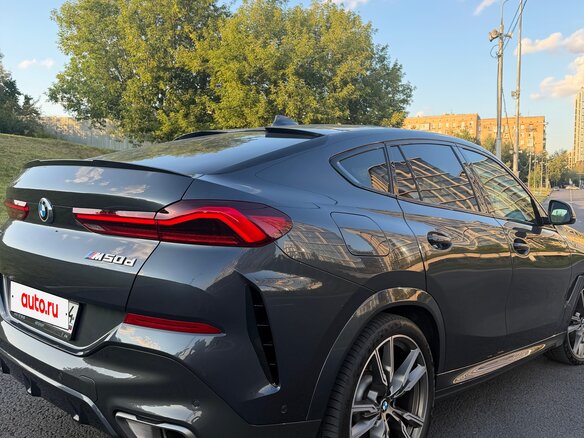 2019 BMW X6 M50d III (G06), серый, 7300000 рублей - вид 5