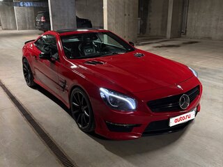 2012 Mercedes-Benz SL-Класс AMG 63 AMG III (R231), красный, 6200000 рублей, вид 2