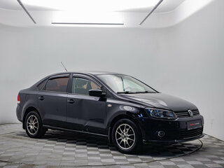 2010 Volkswagen Polo V, чёрный, 650000 рублей, вид 3