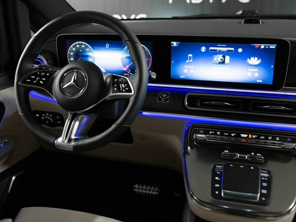 2026 Mercedes-Benz V-Класс 300 d экстра длинный III (W447) Рестайлинг 2, чёрный - вид 12