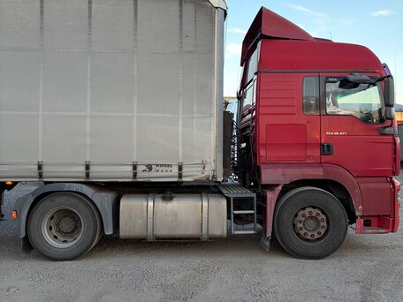 2004 MAN TGA, красный, 1450000 рублей, вид 2