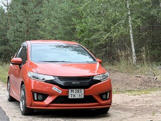 2013 Honda Fit III, оранжевый, 1400000 рублей, вид 4