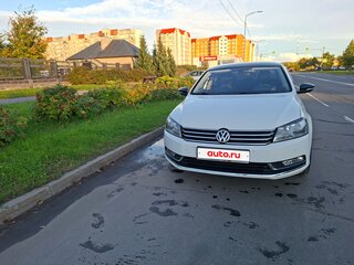 2013 Volkswagen Passat B7, белый, 1093000 рублей, вид 2