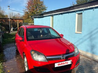 2006 Opel Astra H Рестайлинг, красный, 450000 рублей, вид 2