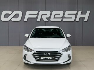 2018 Hyundai Elantra VI (AD), белый, 1540000 рублей, вид 2