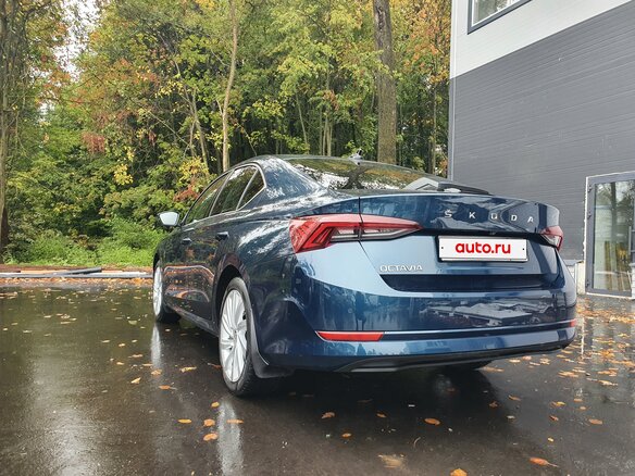 2022 Skoda Octavia IV (A8), синий - вид 4