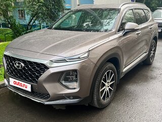 2018 Hyundai Santa Fe IV, бежевый, 3350000 рублей, вид 1