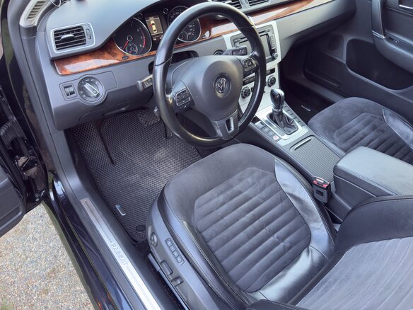 2012 Volkswagen Passat B7, чёрный, 1280000 рублей - вид 7