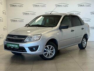 2017 Lada (ВАЗ) Granta I, серебристый, 450000 рублей, вид 1