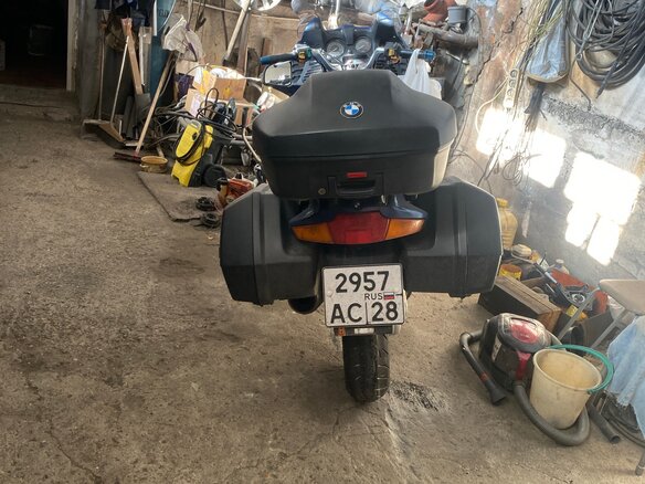 1996 BMW R 100 RT, синий, 200000 рублей - вид 5