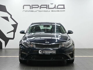 2019 Kia Optima IV Рестайлинг, синий, 2129900 рублей, вид 2