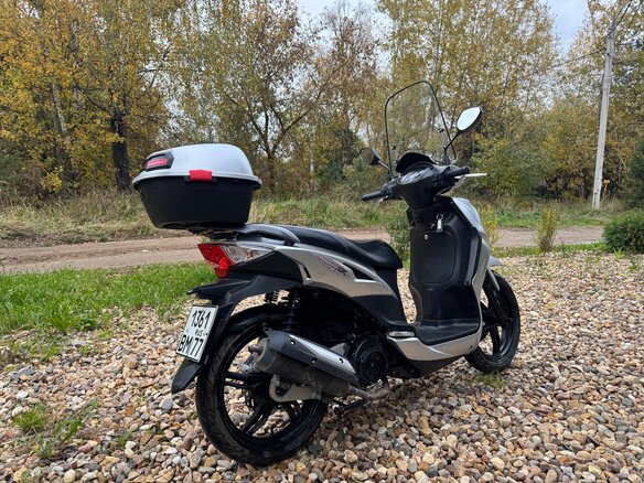 2014 Sym Symphony 125, серебристый, 135000 рублей - вид 4