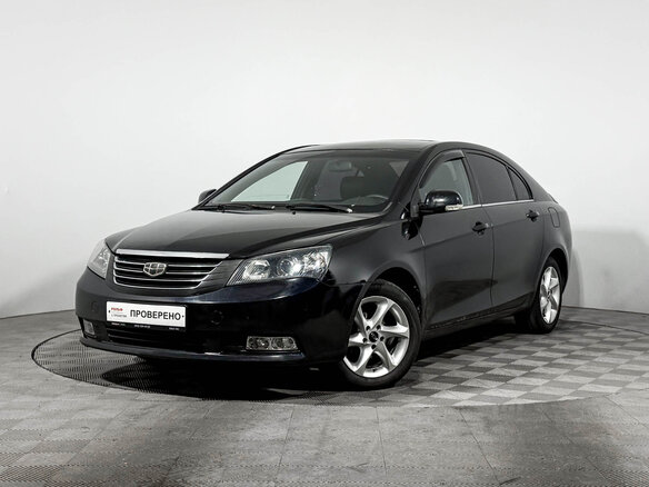 2013 Geely Emgrand EC7, чёрный, 305000 рублей
