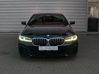 2020 BMW 5 серии 520i VII (G30/G31/G38) Рестайлинг, чёрный, 3695000 рублей, вид 2