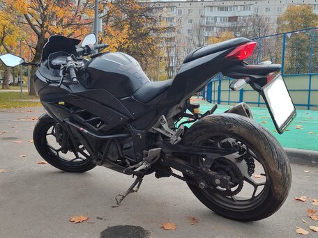 2013 Kawasaki Ninja 300, чёрный, 395000 рублей, вид 2
