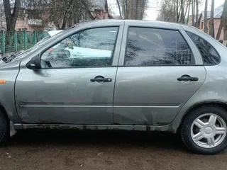 2008 Lada (ВАЗ) Kalina I, серый, 140000 рублей, вид 4
