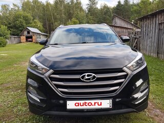2018 Hyundai Tucson III, чёрный, 1840000 рублей, вид 2